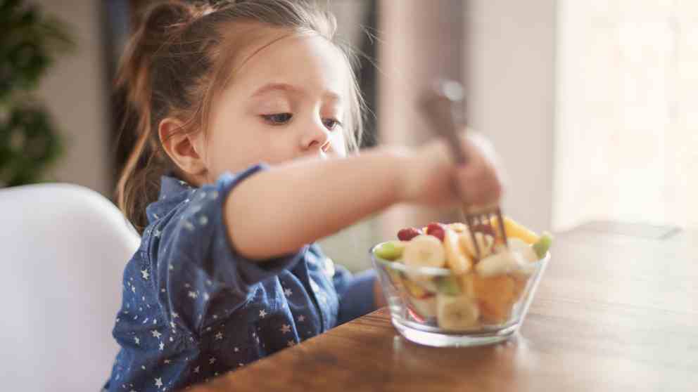 Nutrición en la merienda de los niños