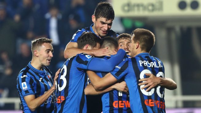 El Atalanta celebra un gol esta temporada (Getty).