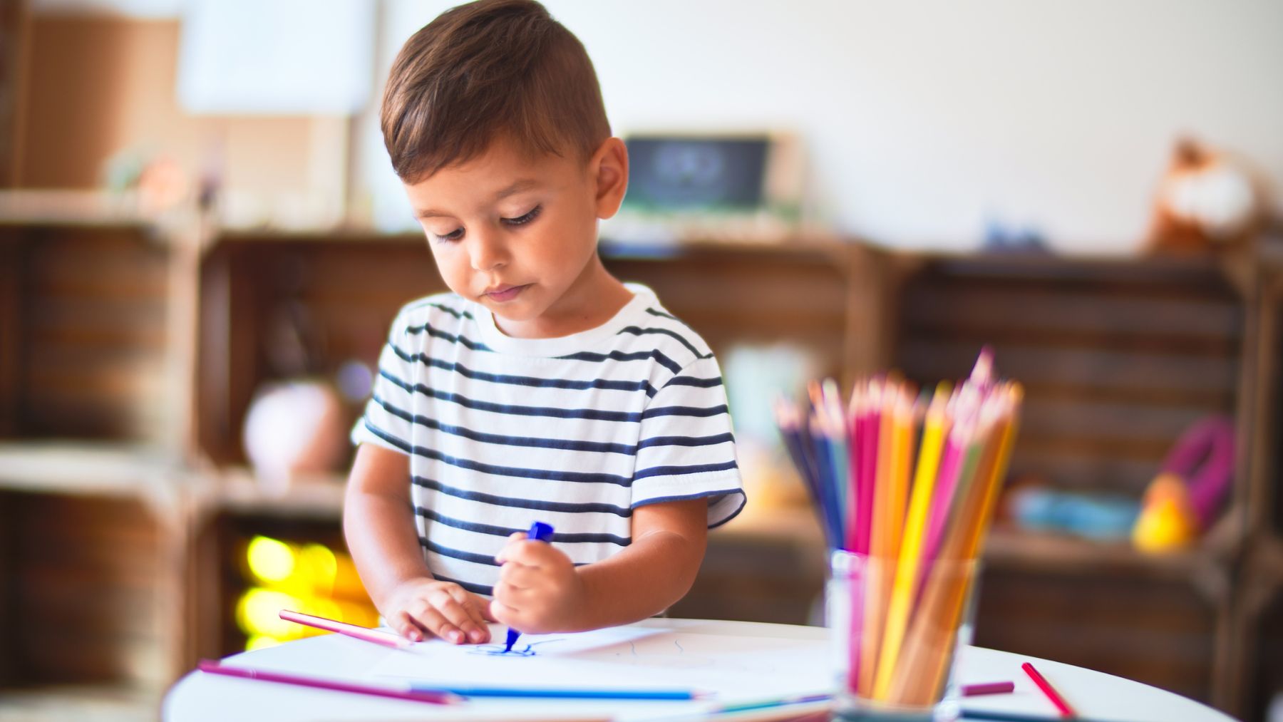 Técnicas de pintura para niños sin que tengan que usar el pincel