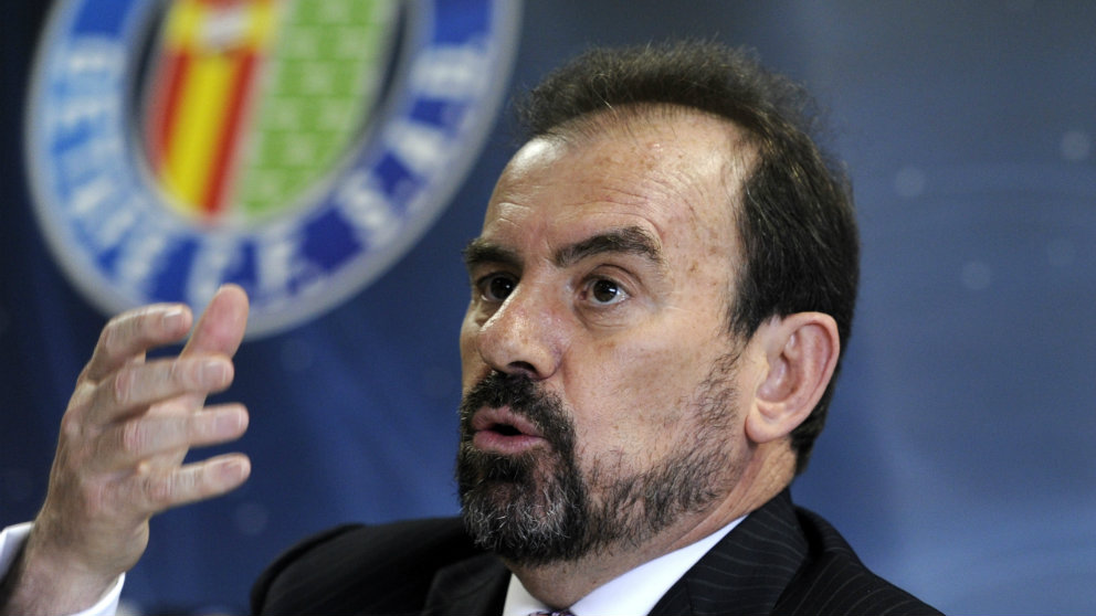 Ángel Torres, presidente del getafe. (AFP)