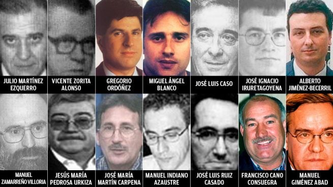 Estos son los 14 miembros del Partido Popular a los que ETA ha asesinado