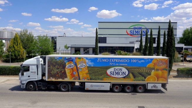 GARCIA CARRION dona 2’5 millones de bricks de zumo a la Federación Española de Bancos de Alimentos