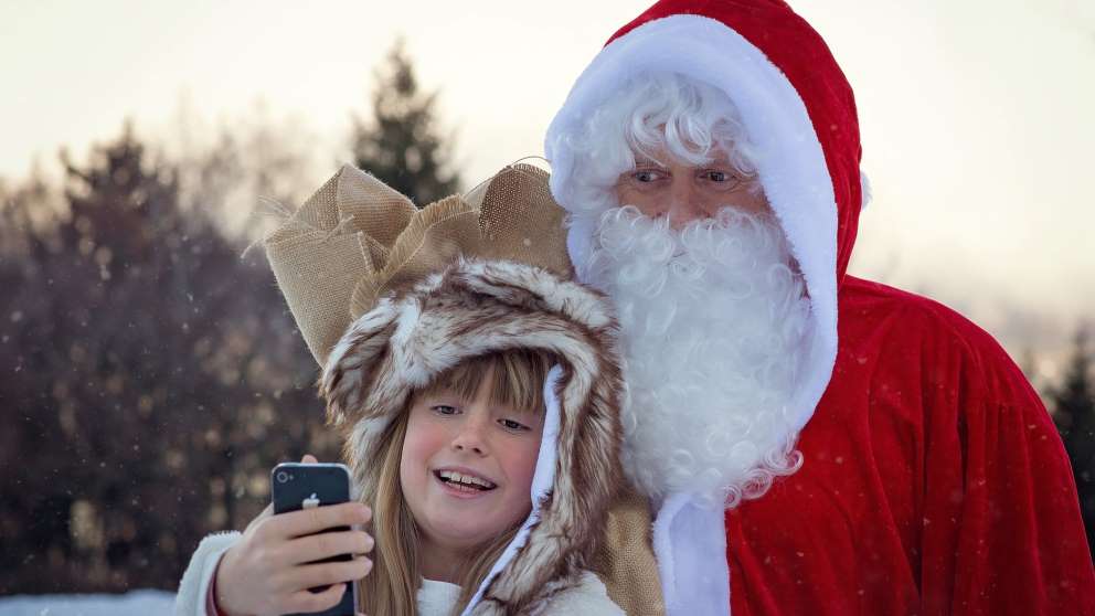 Papá Noel es el personaje navideño más conocido del mundo