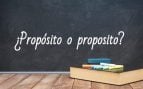Cómo se escribe propósito o proposito