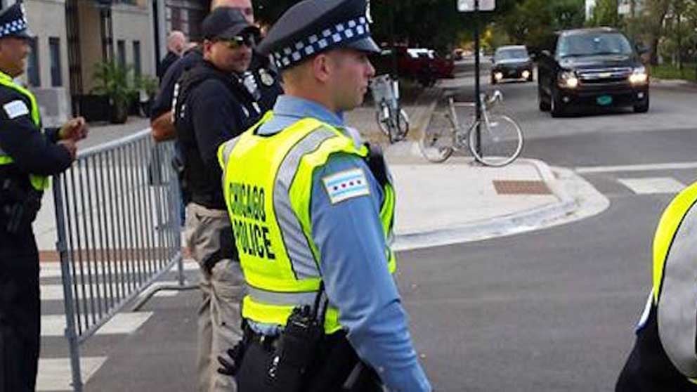 Policías de Chicago.