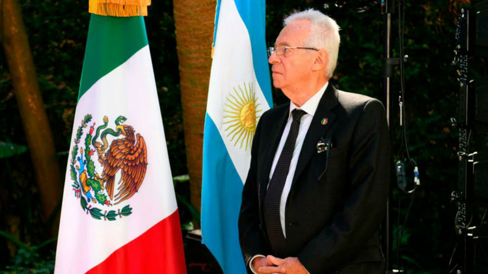 El ex embajador de México en Argentina Ricardo Valero.
