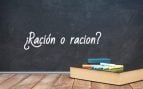 Cómo se escribe ración o racion
