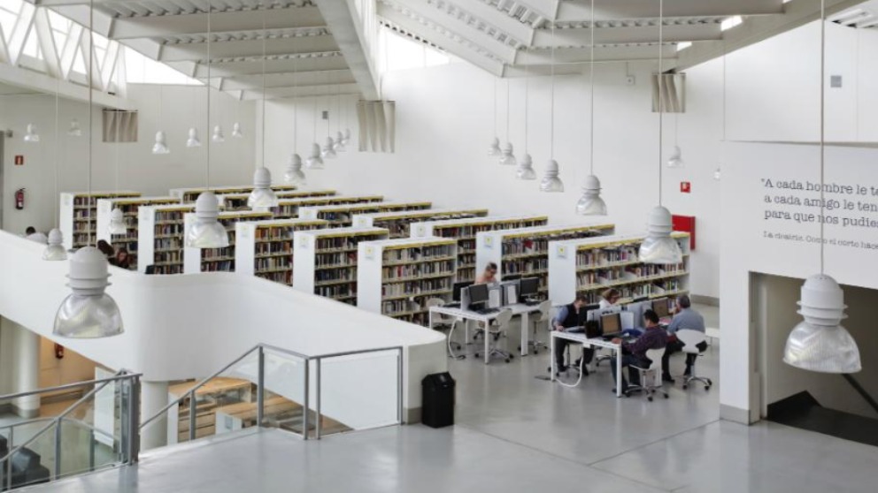 Biblioteca pública Luis Rosales. Foto: Comunidad de Madrid
