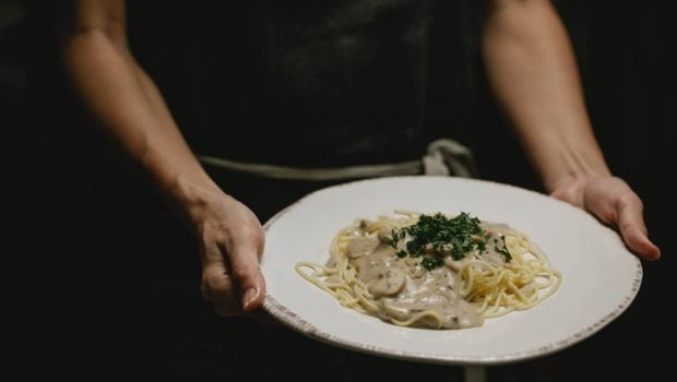 Pasta con setas