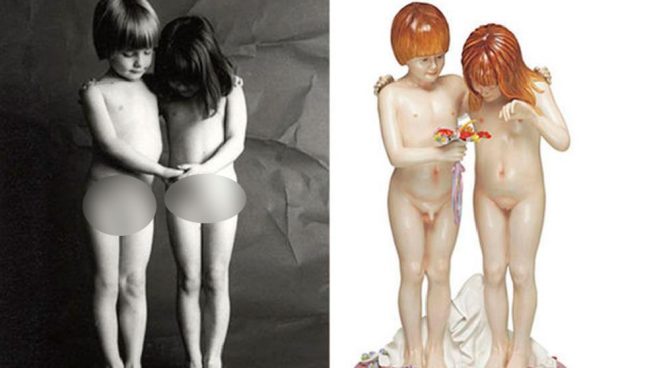 Condenado a pagar 24.000 euros el artista Jeff Koons por plagio en su escultura ‘Naked’
