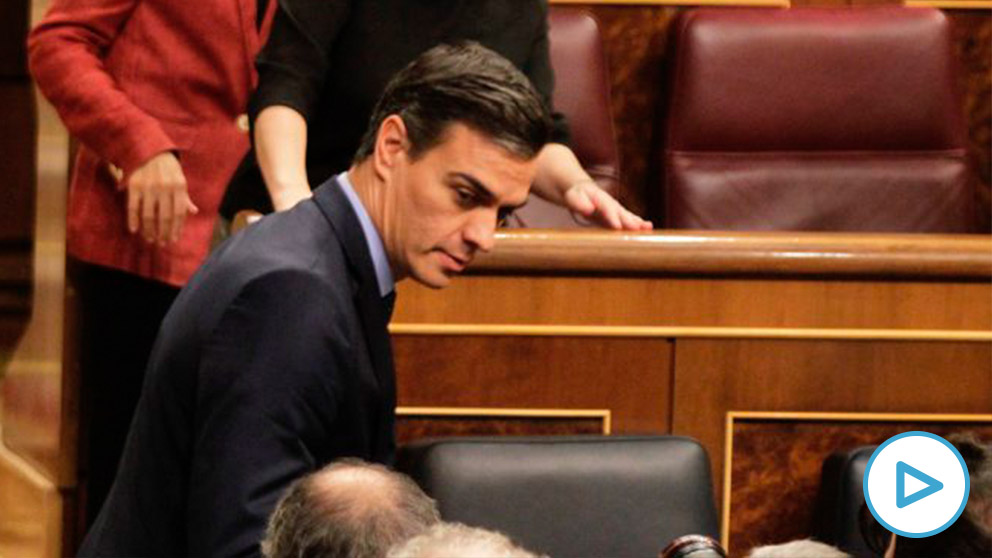 Pedro Sánchez durante el arranque de la XIV legislatura . (Foto: Francisco Toledo)