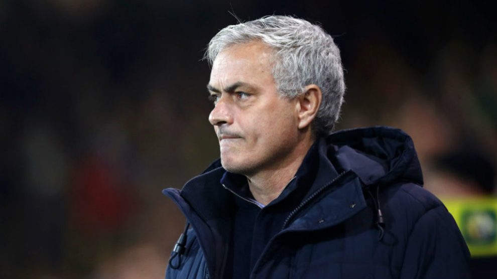 José Mourinho, técnico del Tottenham. (@SpursOfficial)