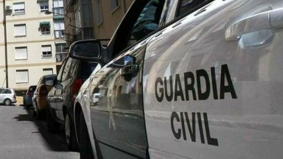 Un coche de la Guardia Civil