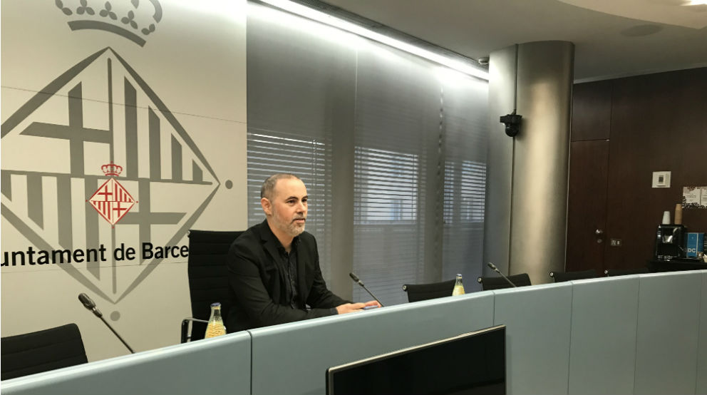 El concejal de Emergencia Climática y Transición Ecológica de Barcelona, Eloi Badia