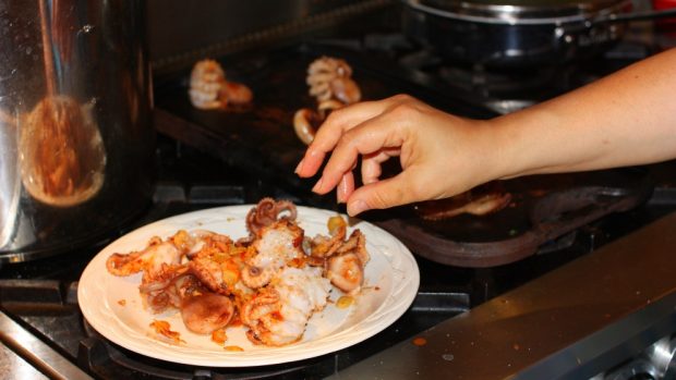 Pulpo a la valenciana