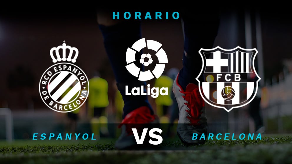 Espanyol – Barcelona: horario y cómo ver por televisión el partido de la Liga Santander.