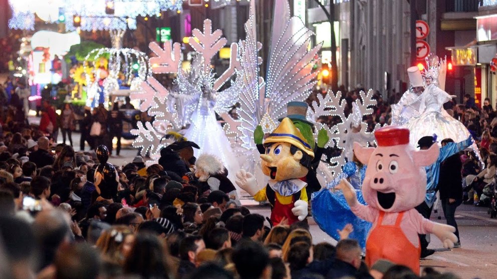 Murcia tiene una Cabalga de Reyes que atrae a miles de personas cada año
