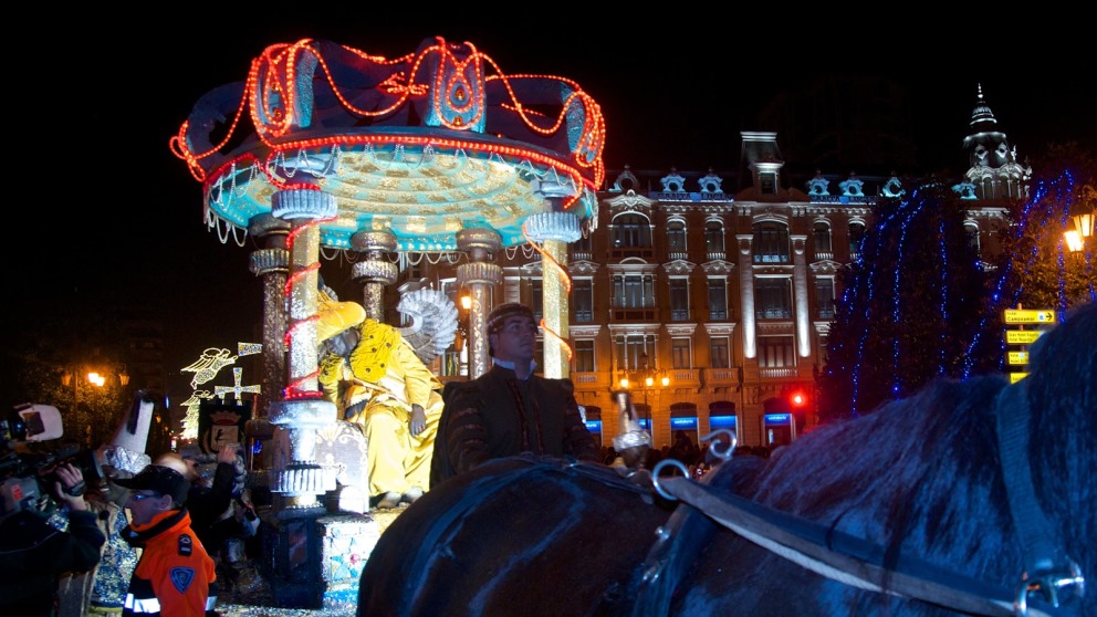 Los Reyes Magos desfilarán por las principales calles de Oviedo el 5 de enero