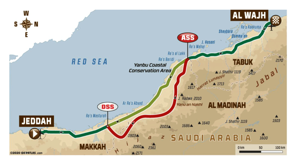 Etapa 1 del Rally Dakar 2020, hoy domingo 5 de enero