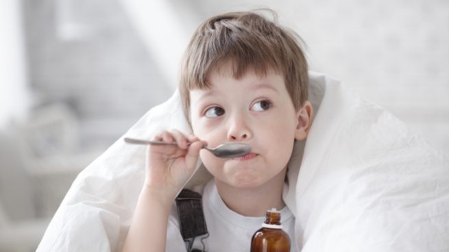 Uso de jarabes para la tos en niños