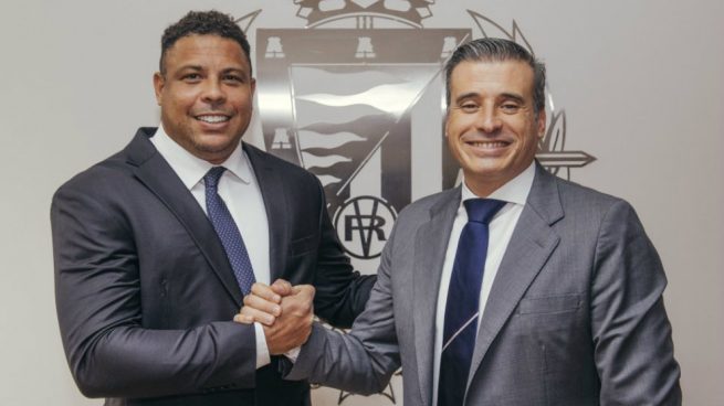 Ronaldo Nazario y Miguel Ángel Gómez