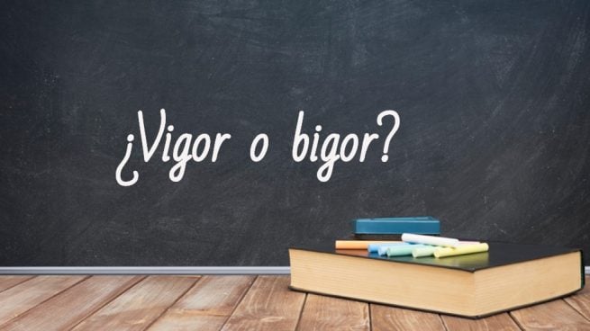 Cómo se escribe vigor o bigor