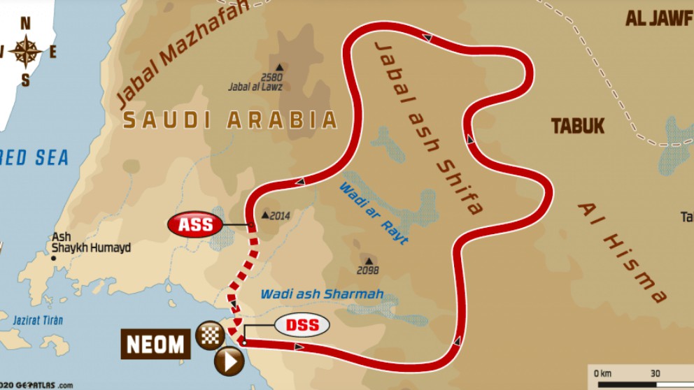 Etapa 3 del Rally Dakar 2020, hoy martes 7 de enero