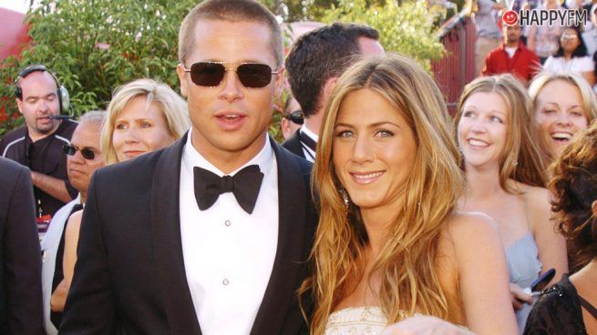 Jennifer Aniston: El vídeo viral de la actriz mirando a Brad Pitt que ha impactado