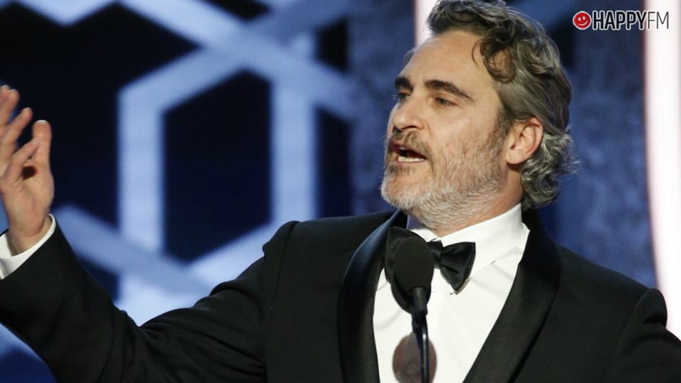 Joaquin Phoenix brilla con su discurso en los Golden Globes