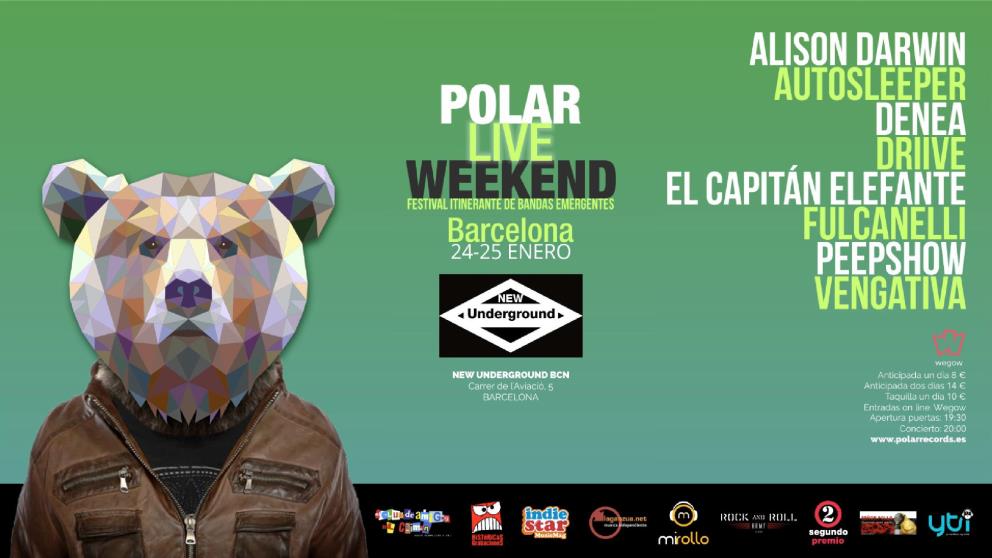 El Polar Live Weekend es uno de los festivales itinerantes de nuestro país