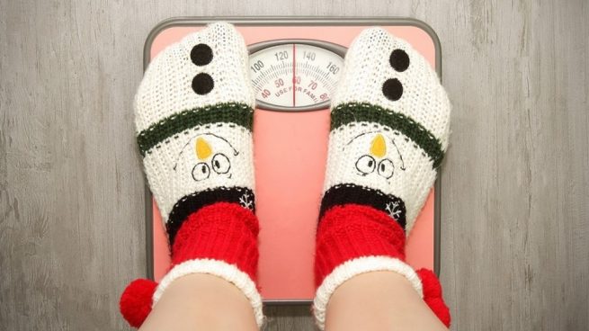 perder peso después de Navidad
