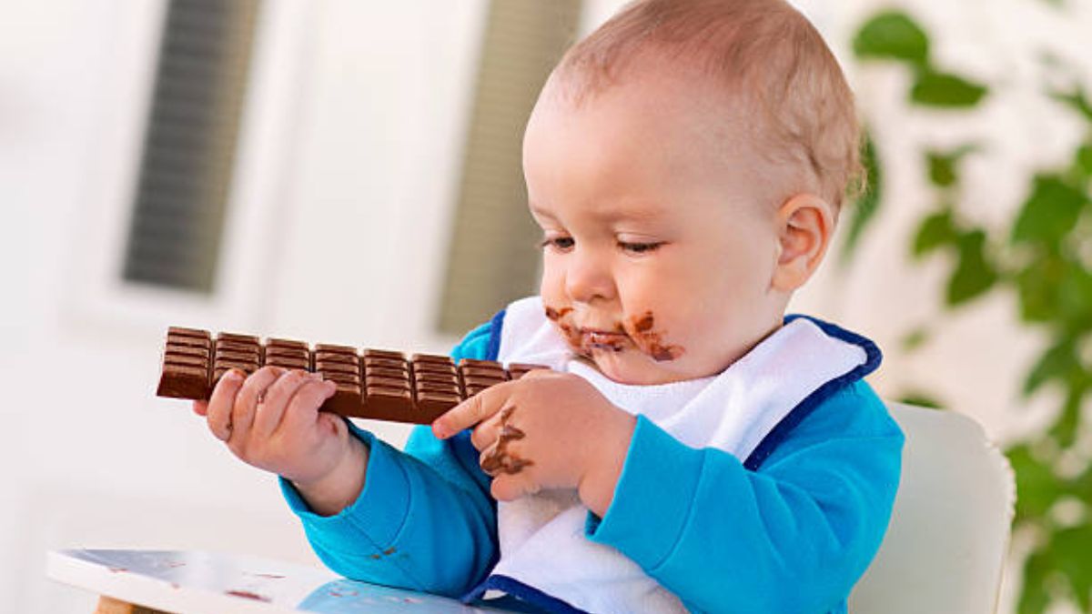 Cuando Puede Comer Chocolate Un Nino