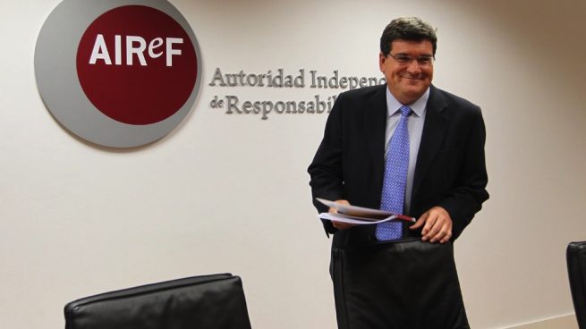 El presidente de AIReF, José Luis Escrivá Belmonte. (Foto. Airef)