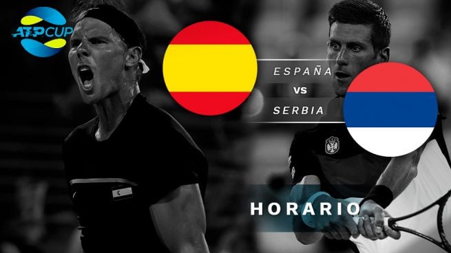 España vs Serbia: Hora y dónde ver online en directo la final de la ATP Cup 2020 por TV