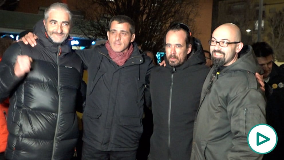 Los CDR Alexis Codina, Eduard Garzón, Jordi Ros y Germinal Tomàs.