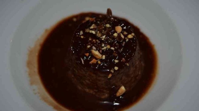 Flan de bombones Ferrero Rocher