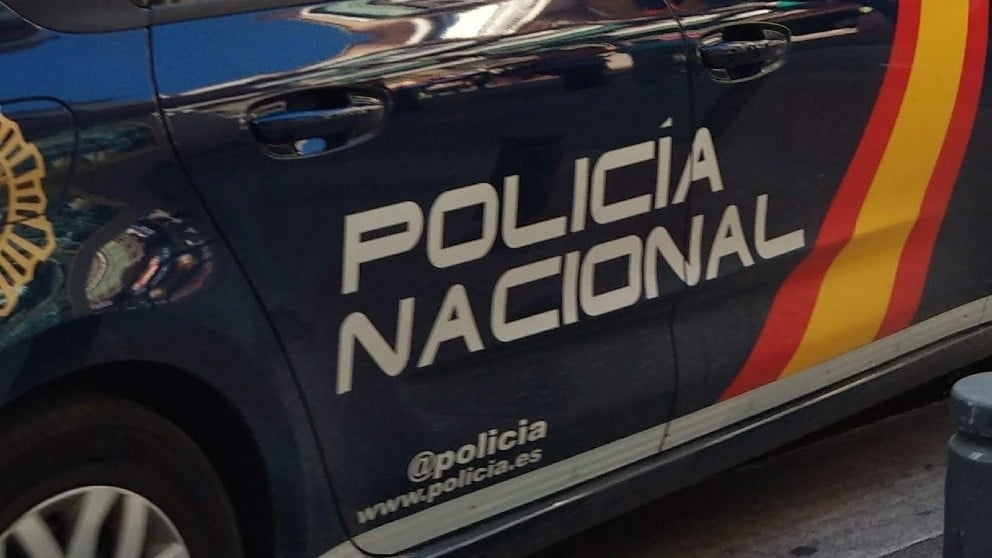 Vehículo de la Policía Nacional.. Foto: EP