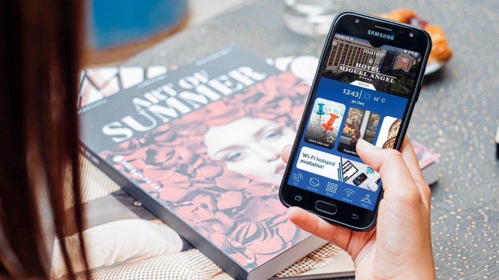 El Smartphone Manet llega al Hotel Miguel Angel