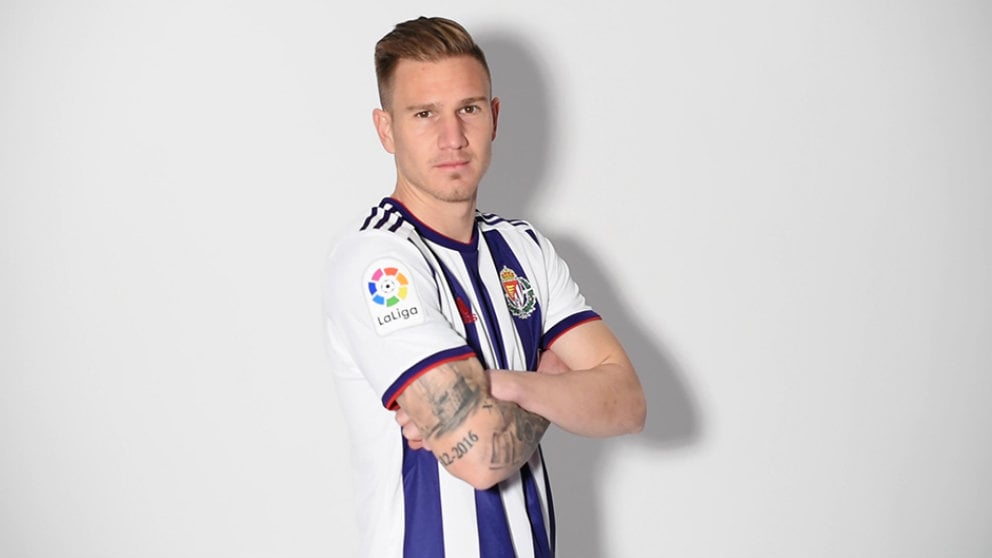 Raúl García Carnero, nuevo jugador del Valladolid. (Real Valladolid)