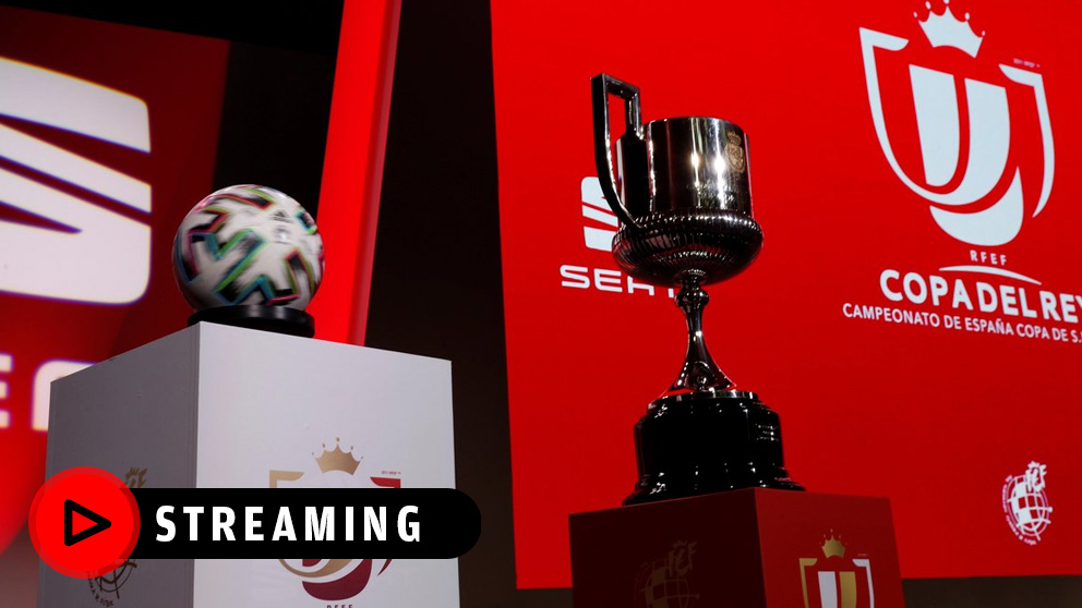 En directo: Sorteo de octavos de la Copa del Rey, en streaming.