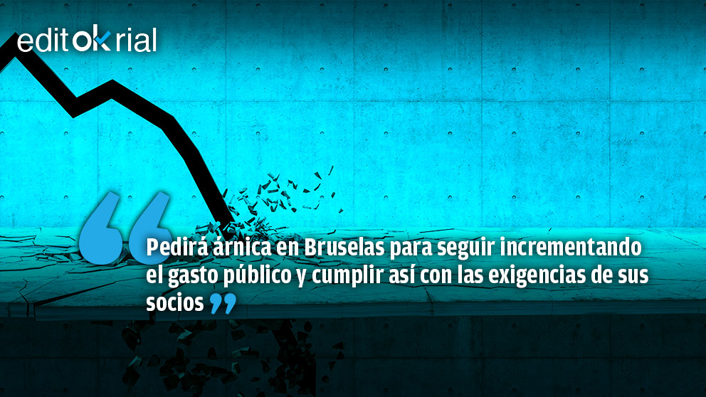 Sánchez desboca el déficit en año y medio