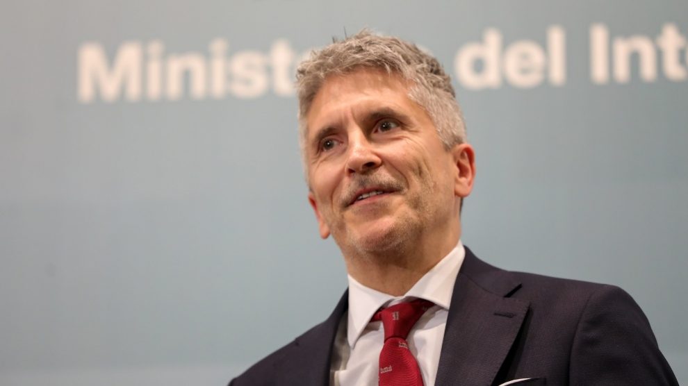 El ministro del Interior, Fernando Grande-Marlaska. Foto EP