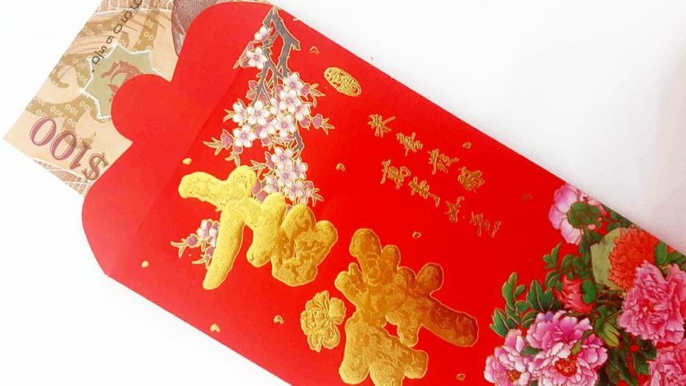 Los sobres rojos con dinero son un clásico en el Año Nuevo chino