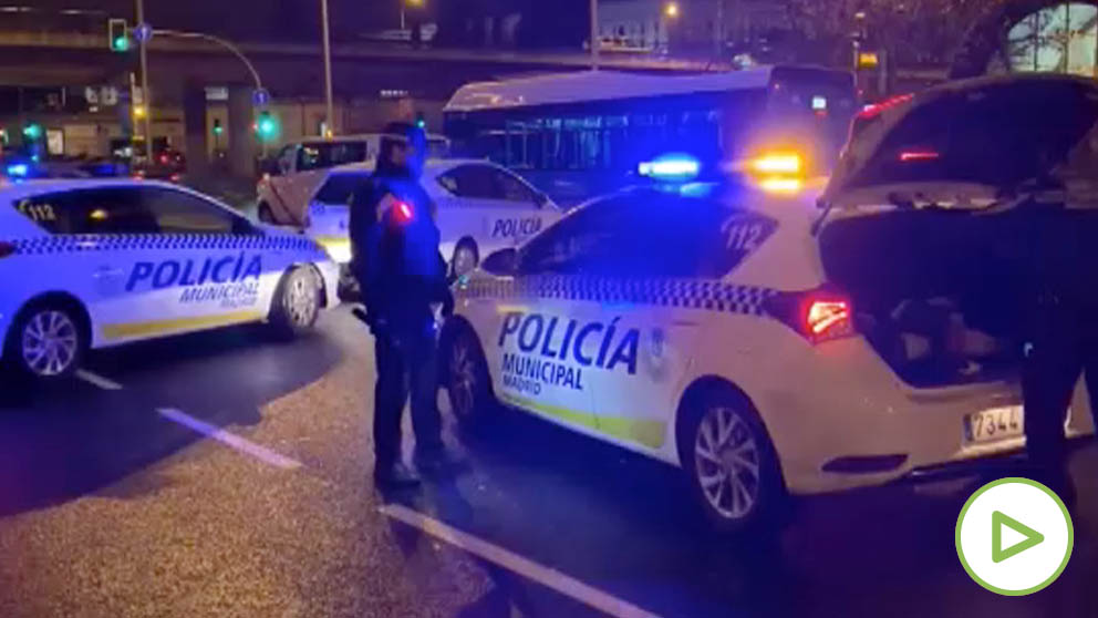 Un taxi atropella a un joven de 24 años en el Paseo de la Castellana de Madrid