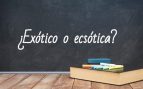 Cómo se escribe exótico o ecsótico