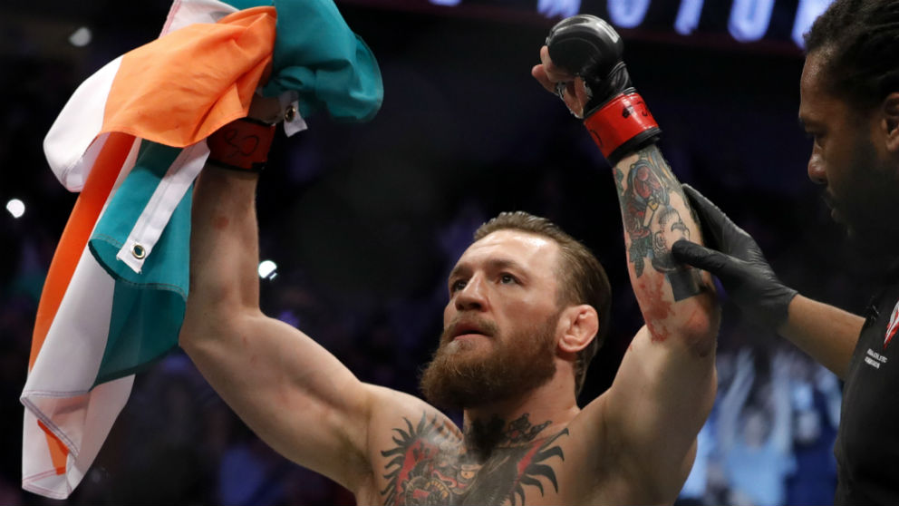 Connor McGregor, leyenda de la UFC. (AFP)