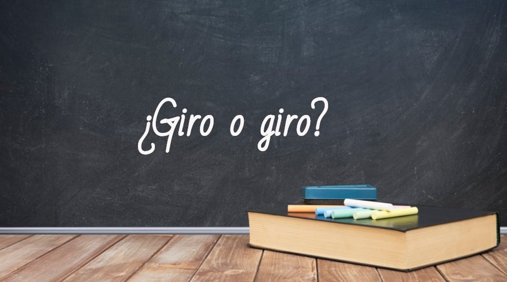 Se escribe giro o jiro