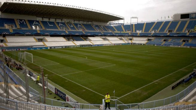 La Policía registra las instalaciones del Málaga por orden judicial