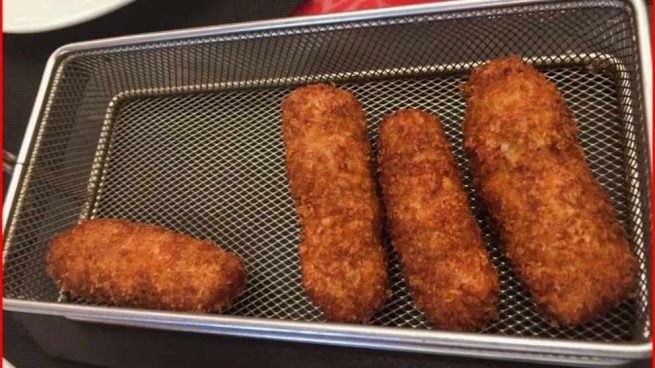 Croquetas de shitake con algas