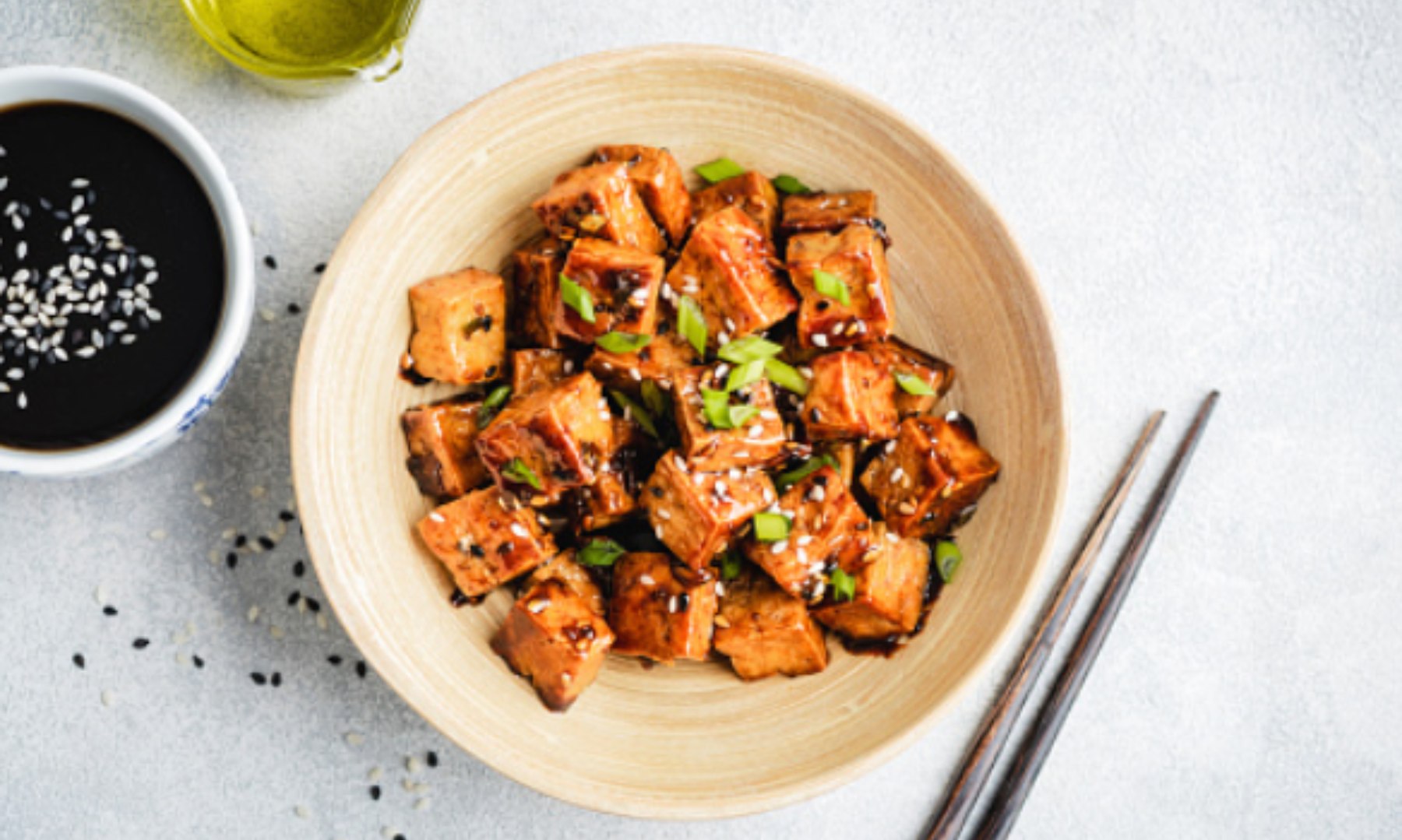 Snack de tofu: saludable para picar